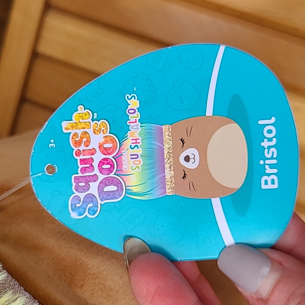 "Bristol" the beaver Squishmallows Squish-Doos NWT 10" - Picture 2 of 3